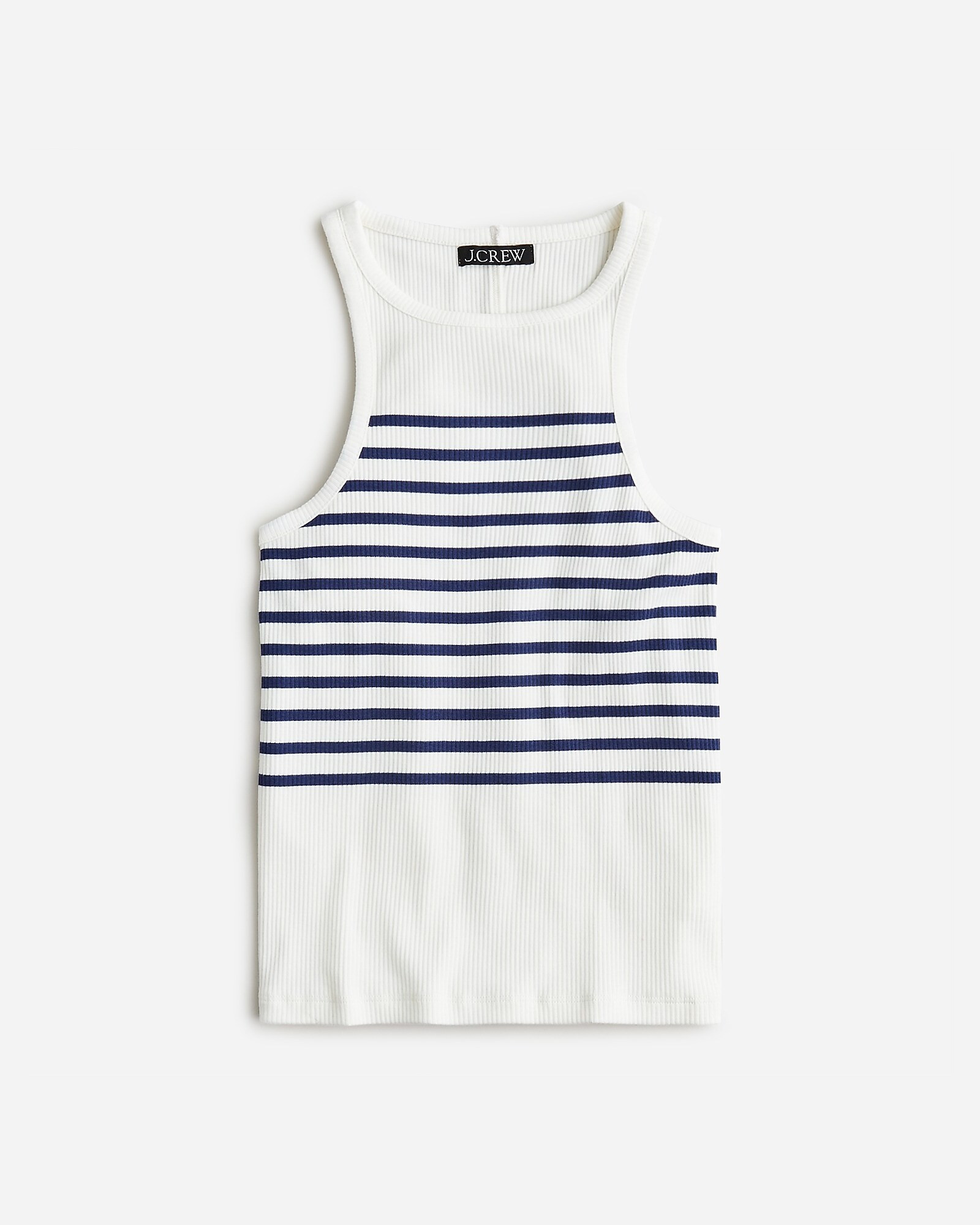 New favorite tank in striped vintage rib | J. Crew US