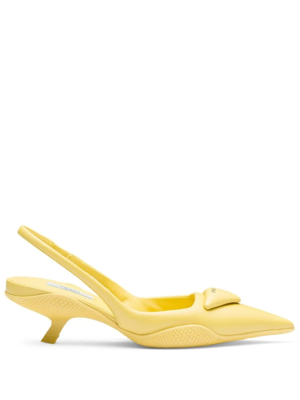 slingback leather pumps | Farfetch Global