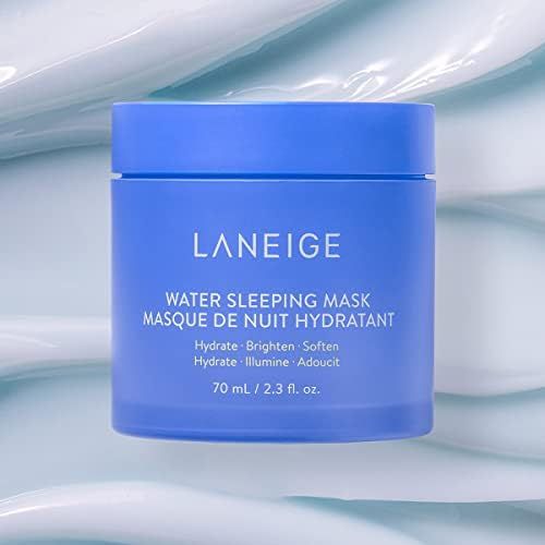 LANEIGE Water Sleeping Mask: Hydrate, Boost Clarity, and Visibly Brighten with Squalane & Sleep-B... | Amazon (US)