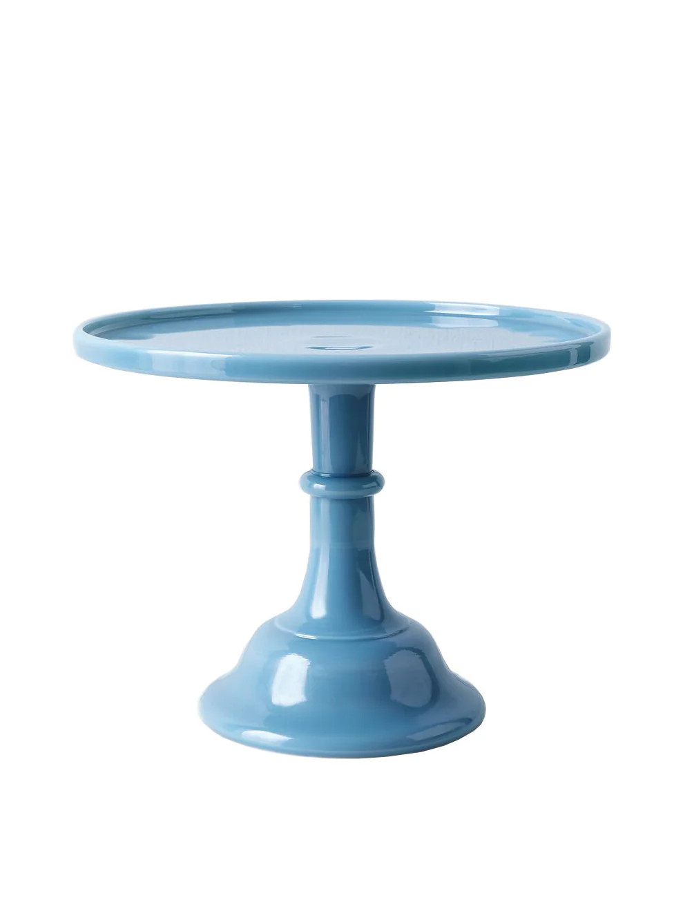 Mosser Glass Georgia Blue Cake Stand | Weston Table