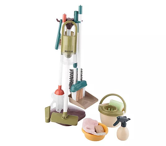 Hey! Play! Kids Toy Cleaning Set 15 Piece - QVC.com | QVC