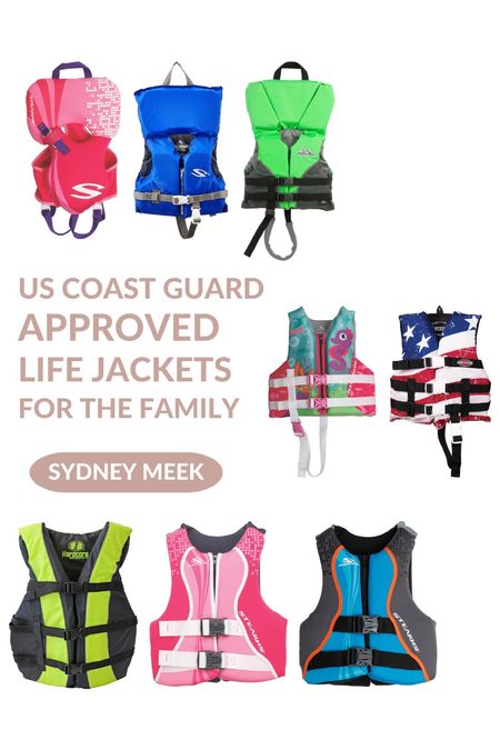 US Coast Guard approved life jackets for the whole family! 🏊‍♀️🏊‍♂️

#LTKfamily #LTKswim #LTKbaby