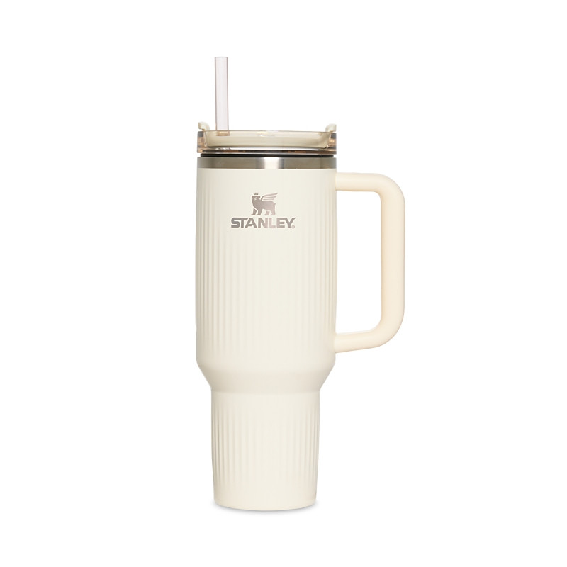 The Quencher H2.0 Fluted 40 oz. Tumbler in Cream Gloss | Bloomingdale's (US)