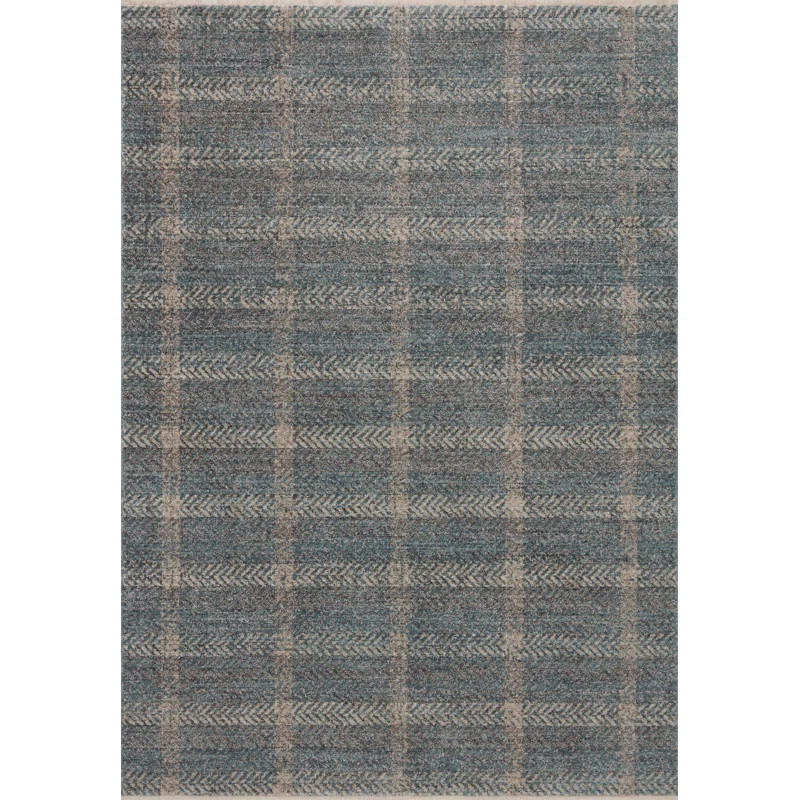 Angela Rose x Loloi Ember Blue / Beige Area Rug | Wayfair North America