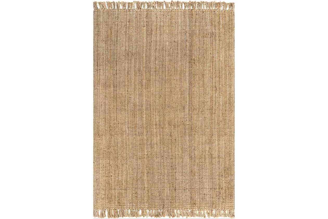 Nuloom Hand Woven Chunky Loop Jute 5' x 7' 6" Area Rug | Ashley Furniture HomeStore | Ashley Homestore