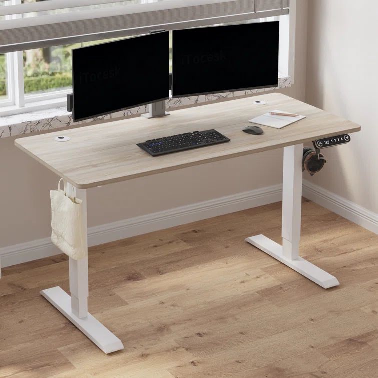 Antrice Height Adjustable Standing Desk | Wayfair Professional
