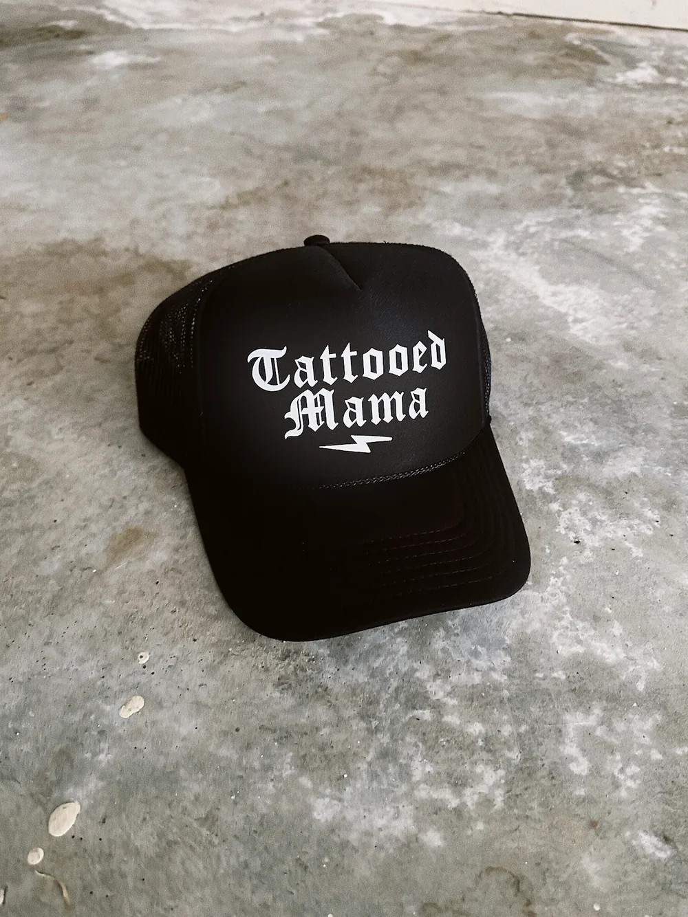Tattooed Mama Trucker Hat | Slater Vintage