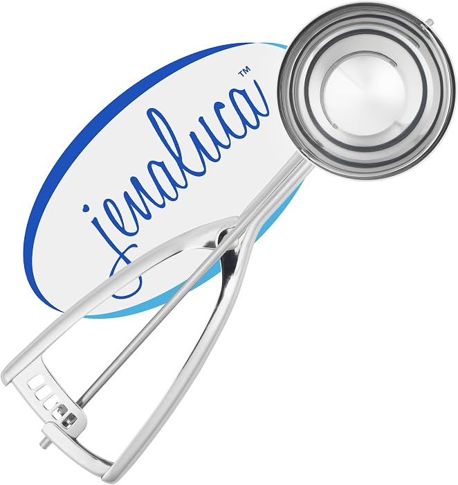 Jumbo Ice Cream Scoop, 18/8 Stainless Steel, 1/2 Cup Size #8 | Amazon (US)