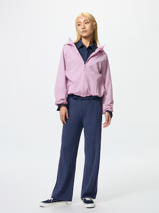 Women's Washable Knit Cable Pants Blue Medium UNIQLO US | UNIQLO (US)