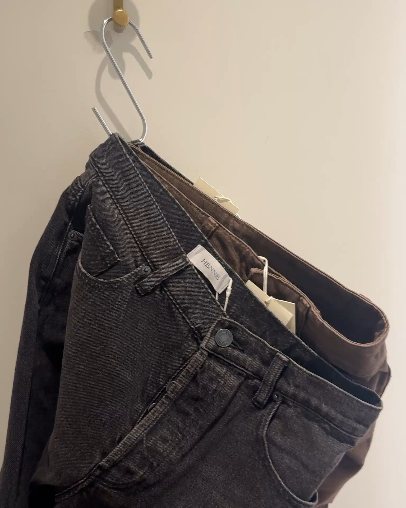 All the denim I tried on at Henne- Valentina’s, Gisela and Zeva x