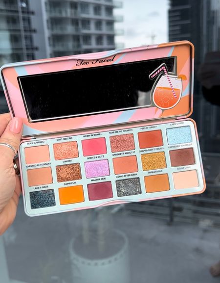Obsessed with the new Too Faced Italian Spritz palette 

#LTKbeauty