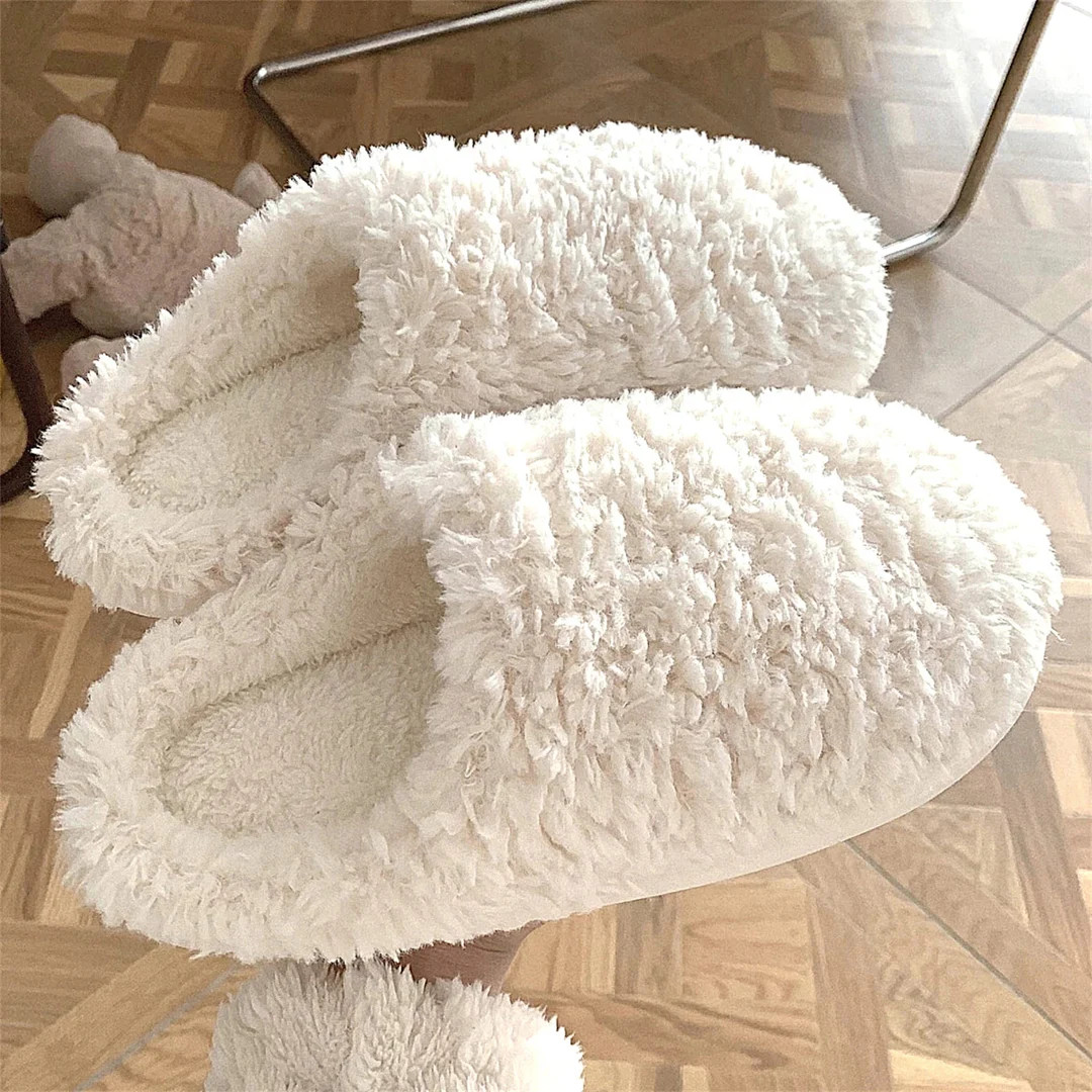 Simple Super Soft Fuzzy Slippers Cute Bridesmaid Slides Bedroom Shoes Bridal Shower Gift Idea | Etsy (US)