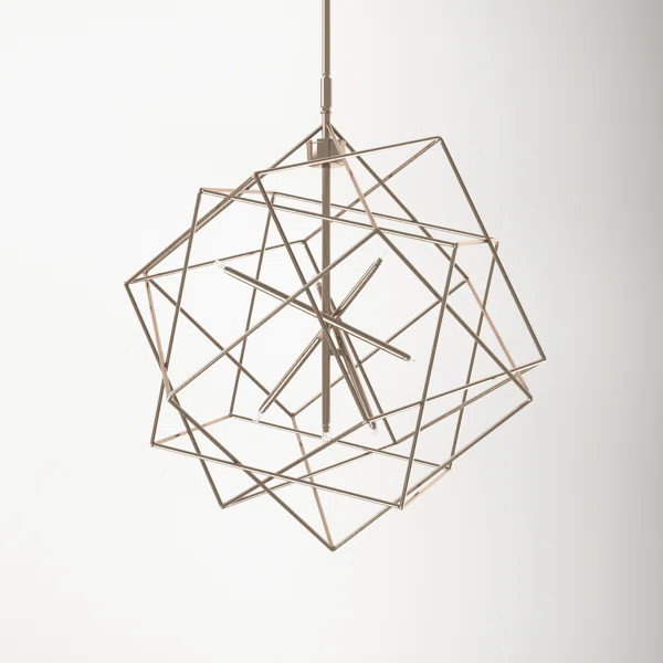 Ezo 7 - Light Geometric Chandelier | Wayfair North America