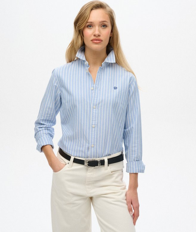 Slim Oxford Long Sleeve Shirt | Superdry (UK)