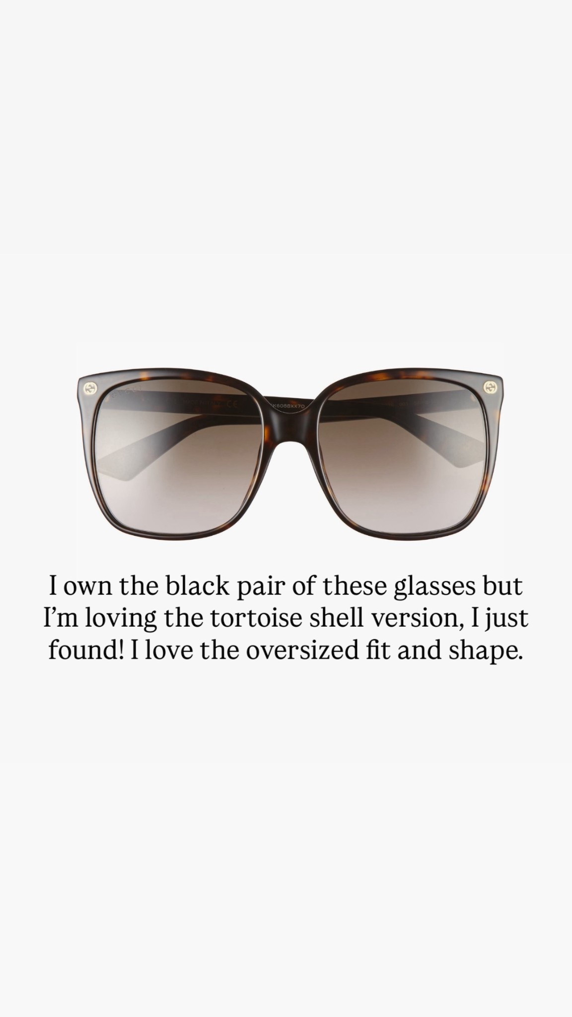 I own the black pair of these classes but I’m loving the tortious shell version! #designersunglasses #stylinbyaylin #gucci

#LTKSeasonal #LTKOver40