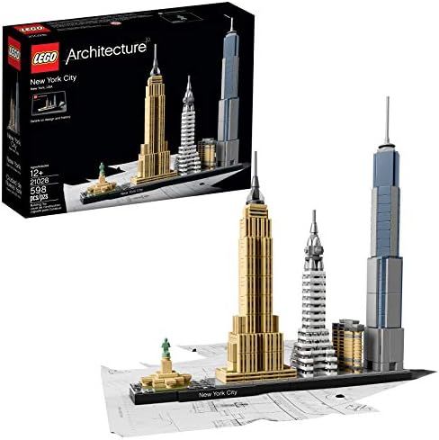 LEGO Architecture New York City 21028, Build It Yourself New York Skyline Model Kit for Adults an... | Amazon (CA)