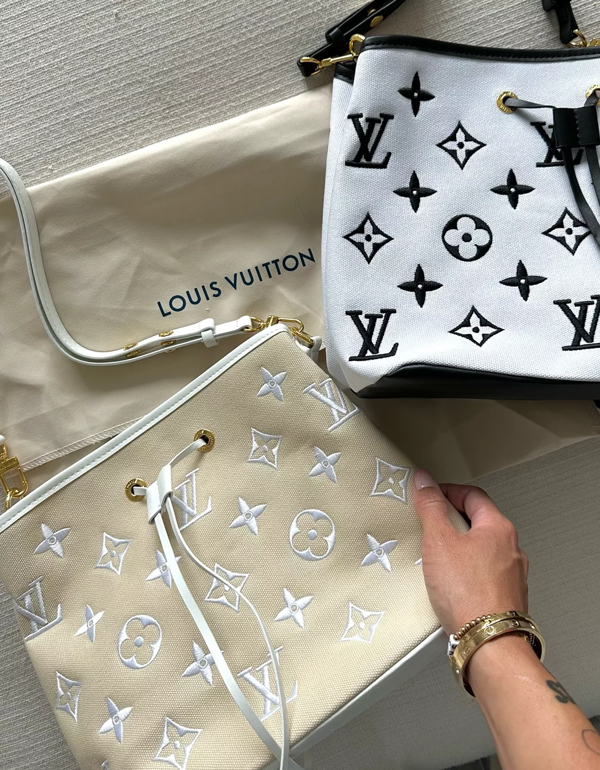 Louis Vuitton Dustbag Bucket Bags