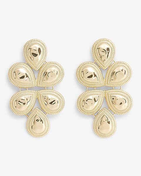 Multi Teardrop Statement Earrings | Express
