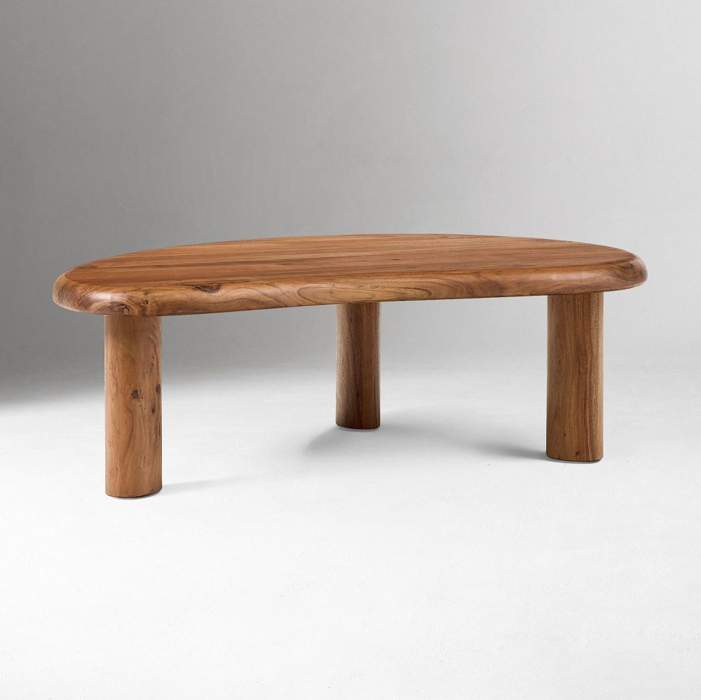 Cannellini Solid Wood Coffee Table (47") | West Elm (US)