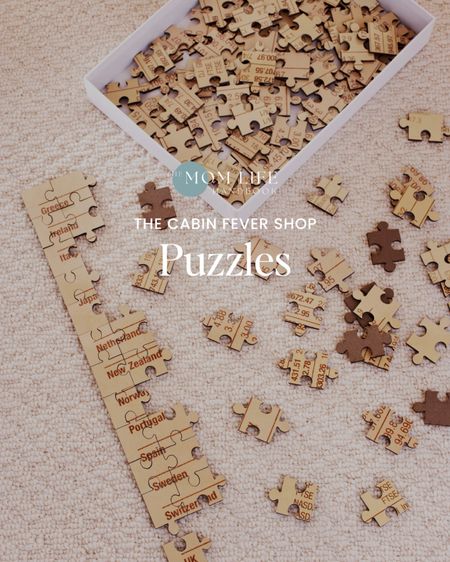 Puzzles are a great way to pass the time when stuck indoors with the kids.  Here are some of our personal faves!

#LTKkids #LTKfamily