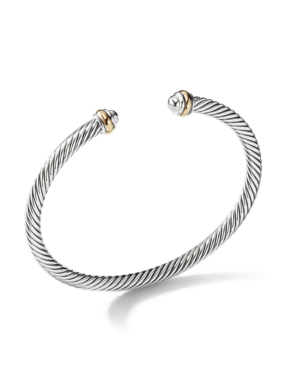 Cable Classics Bracelet with 18K Yellow Gold | Saks Fifth Avenue