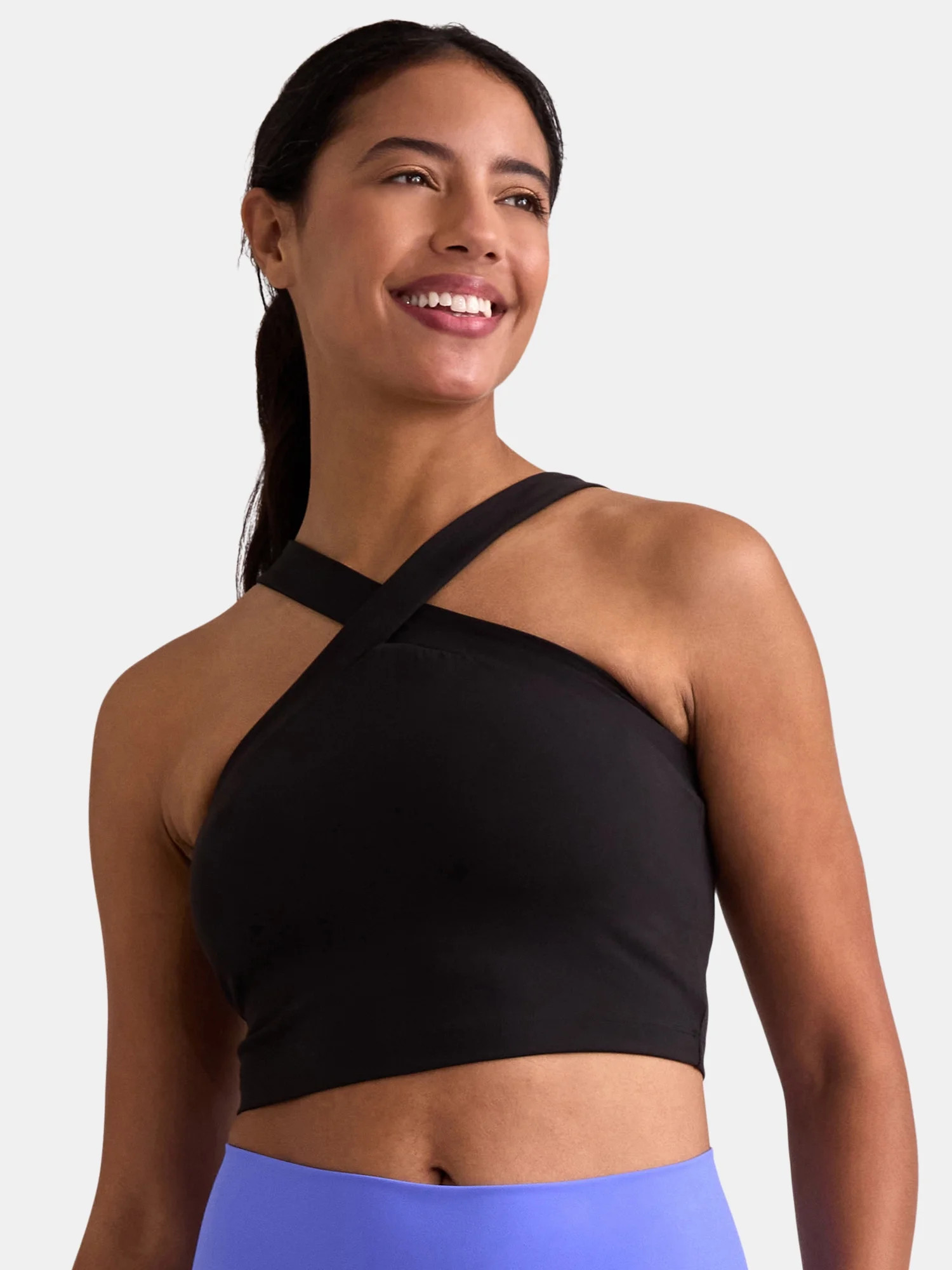 Avia Women's SoftSculpt High Neck Sports Bra, Sizes XS-XXXL - Walmart.com | Walmart (US)
