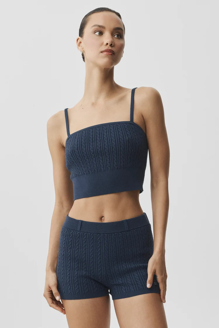 Mini Cable Sweater Tank | Alo Yoga