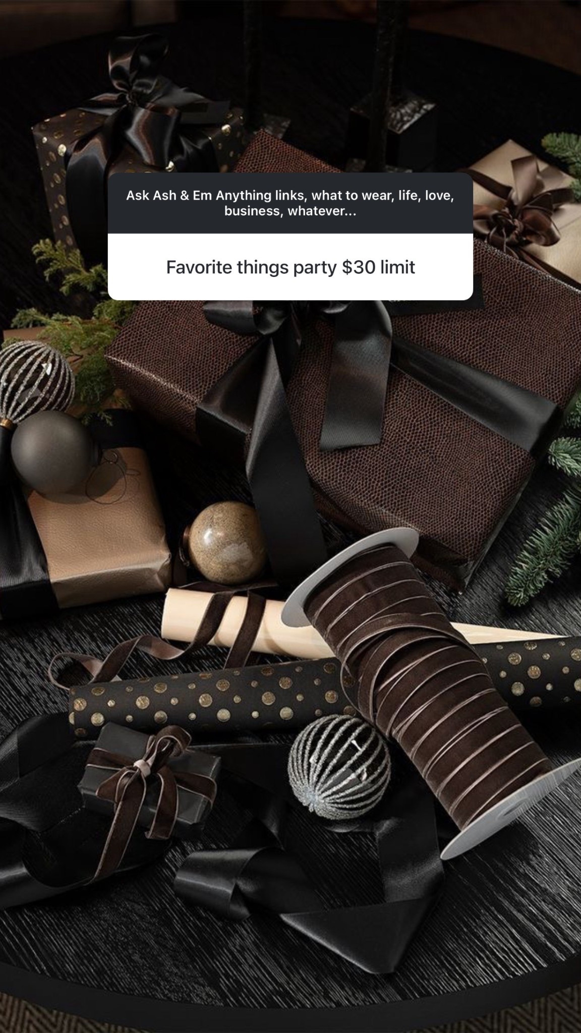 what we’d bring to a favorite things party 

gifts for her, gift guide for her, gifts under $50, favorite things party, stocking stuffers 