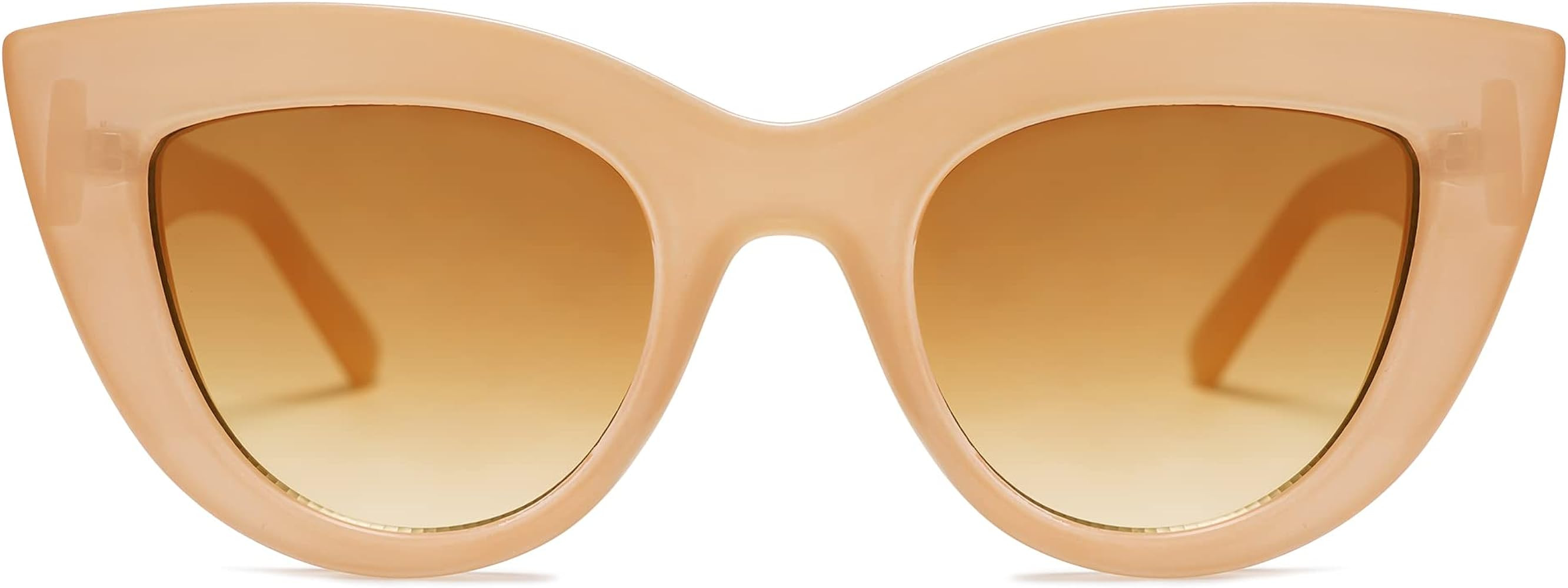 SOJOS Retro Small Vintage Cat Eye Sunglasses for Women Cute Fashion UV400 Sunnies SJ2939 | Amazon (US)