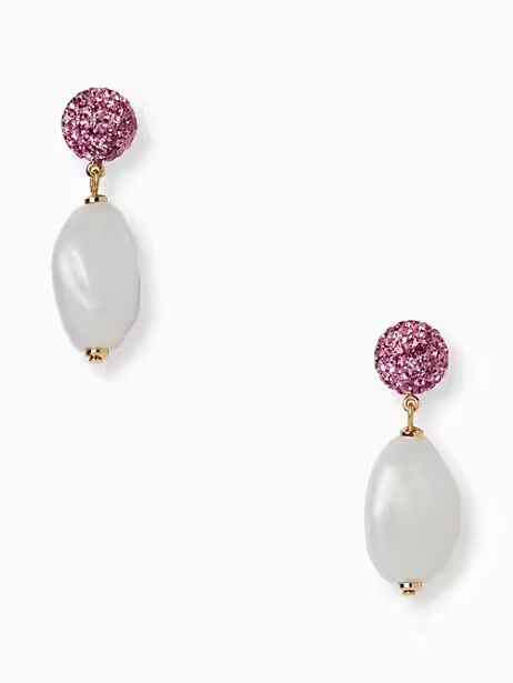 pearl power drop earrings | Kate Spade Outlet