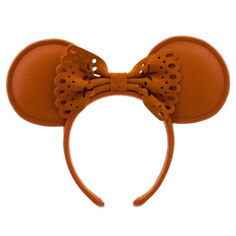 Minnie Mouse Faux Leather Ear Headband | Disney Store