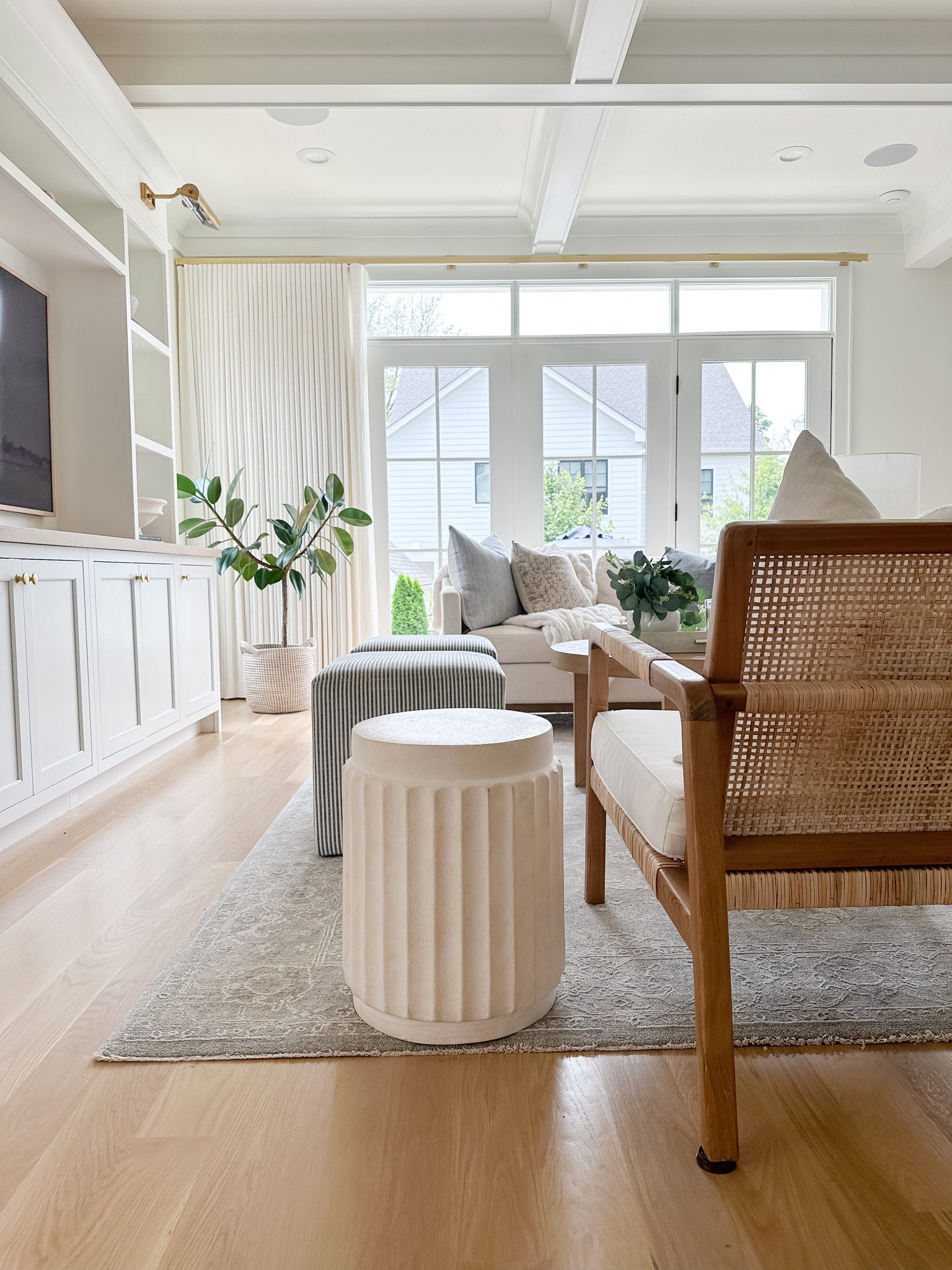 Living room, furniture, HATI home, Lowe’s are rug, accent table, family room design, coastal modern furniture 

#LTKfamily #LTKhome #LTKsalealert