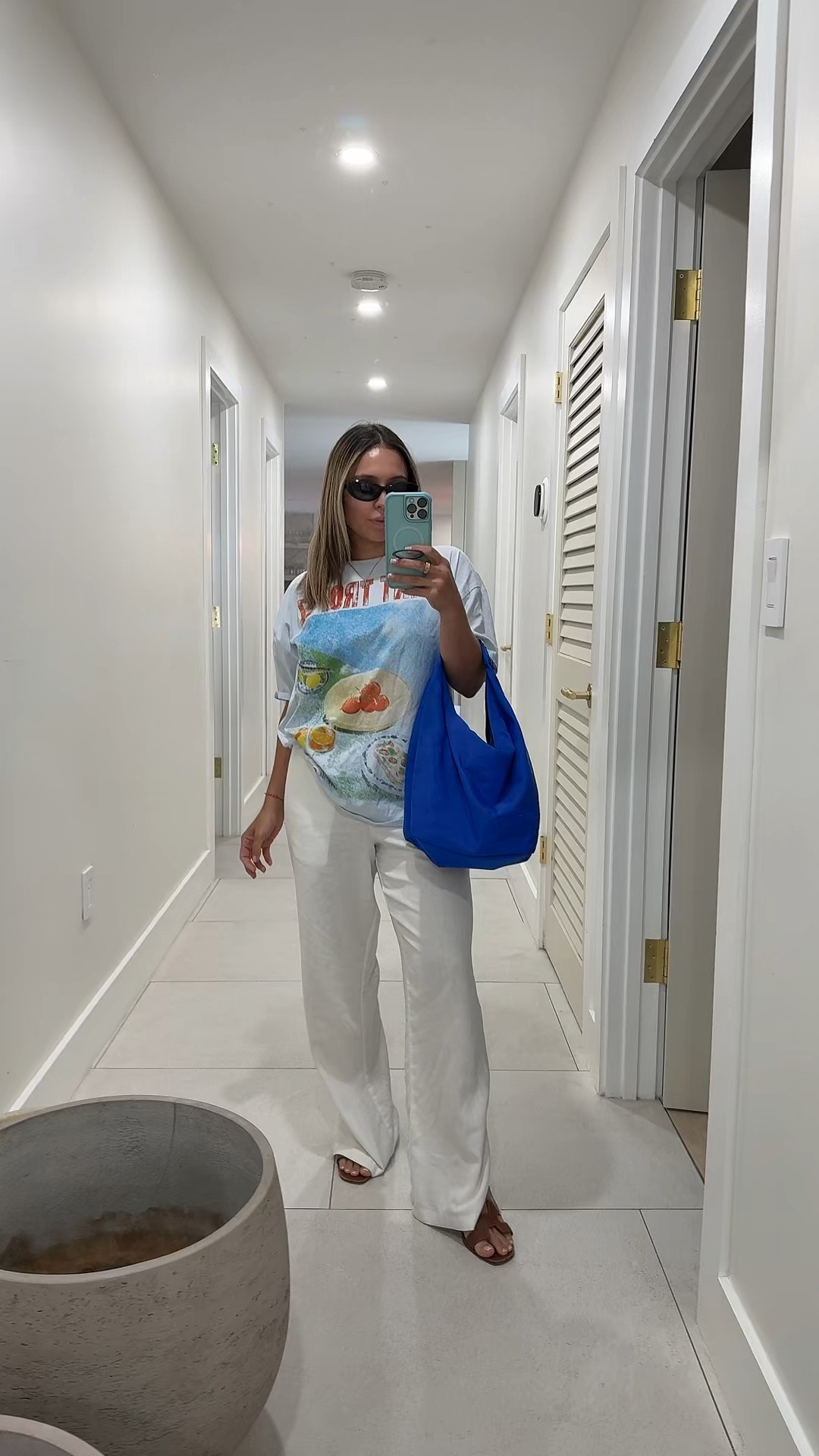 Obsessed with this (and alllllll of targets oversized tee’s!!) and these pants are **chefs kiss 😘
…
Also the bag is sold out in blue right now 😭 but don’t worry I linked it in a superrrrr cutie pink color 💕 

#LTKSummerEdit #LTKFindsUnder50