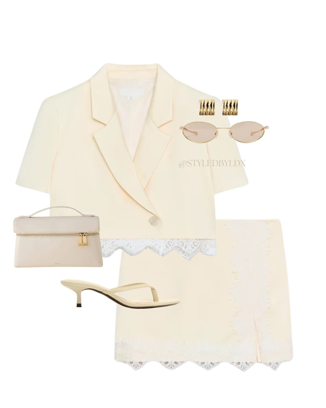 Spring outfit - summer outfit - bank holiday outfit - new in - co ord - dressy - holiday - vacation outfit - yellow lace co ord

#LTKspring #LTKsummer