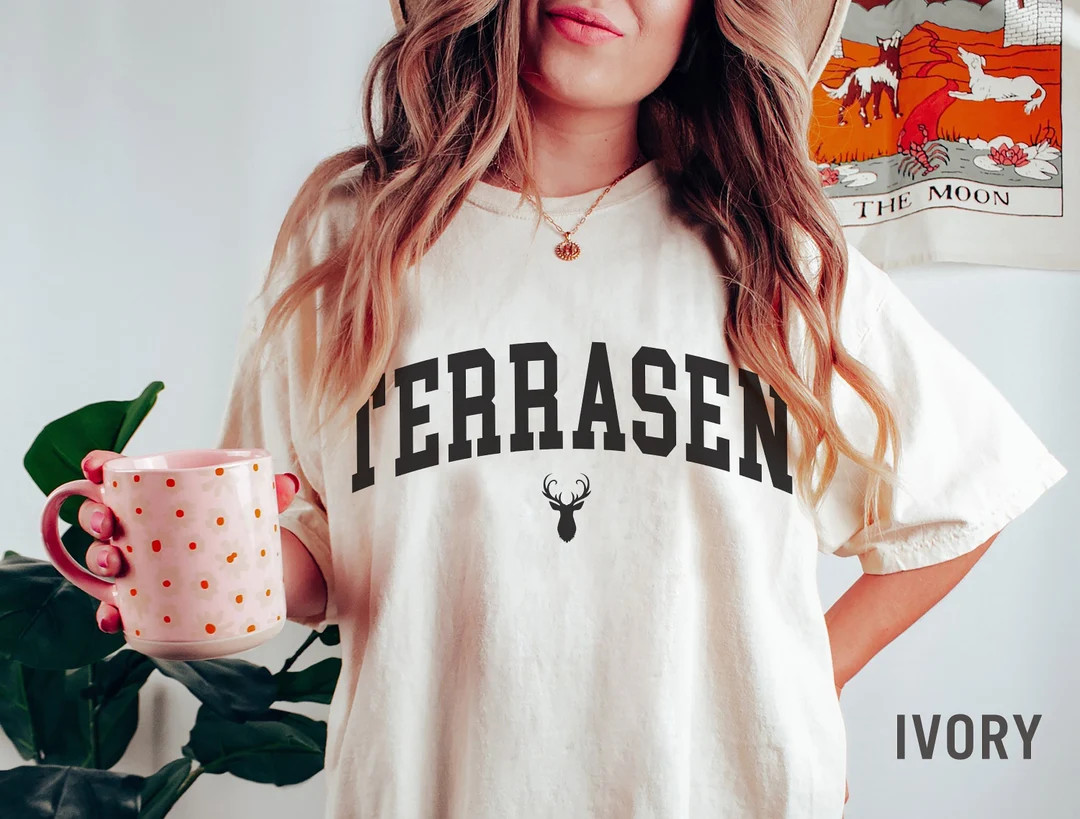 Comfort Colors® SJM Terrasen T-shirt Throne of Glass - Etsy | Etsy (US)