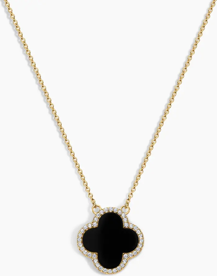 Electric Picks Icon Black Clover Necklace | Nordstrom | Nordstrom