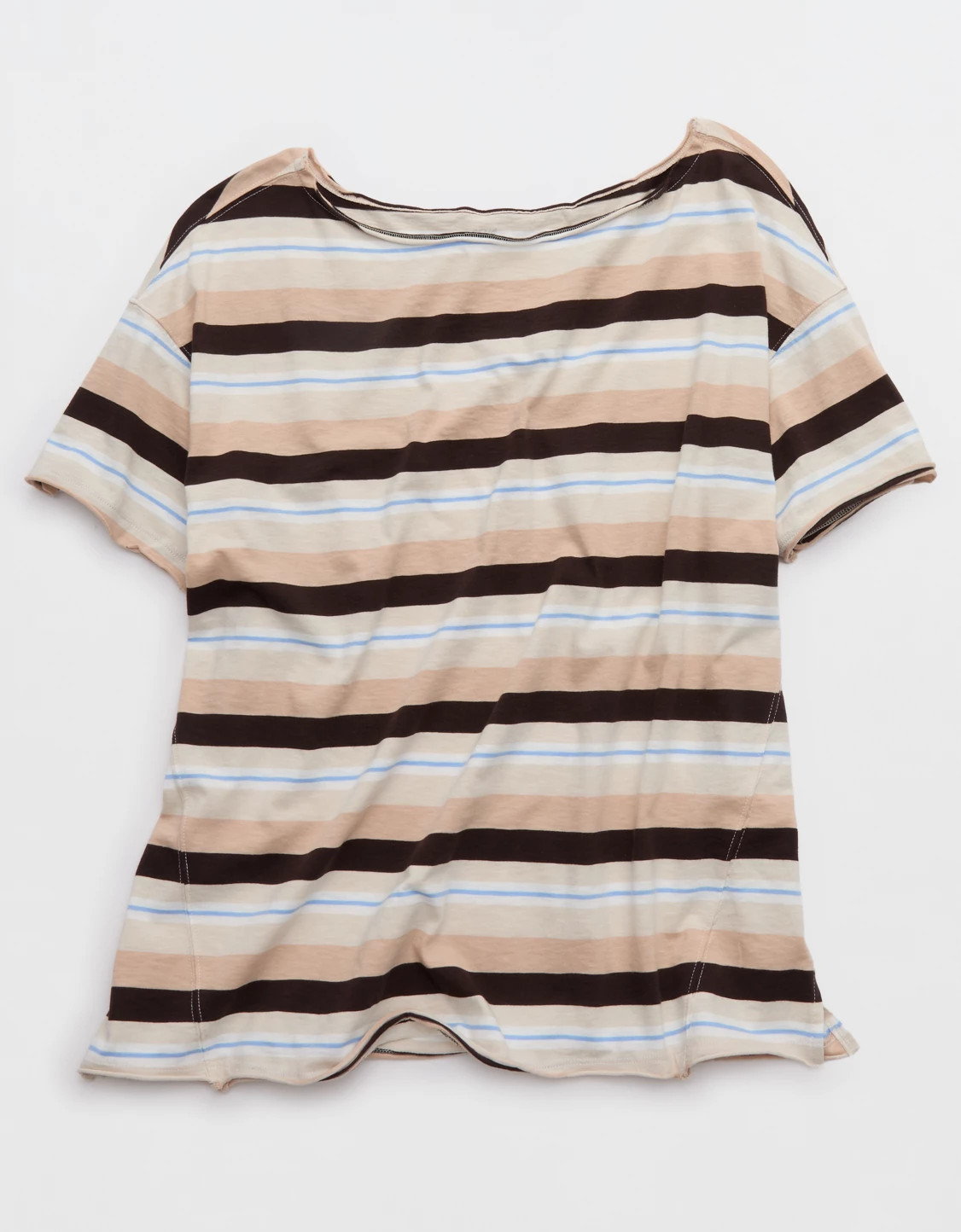 Aerie Off The Shoulder Oversized Boyfriend T-Shirt | Aerie
