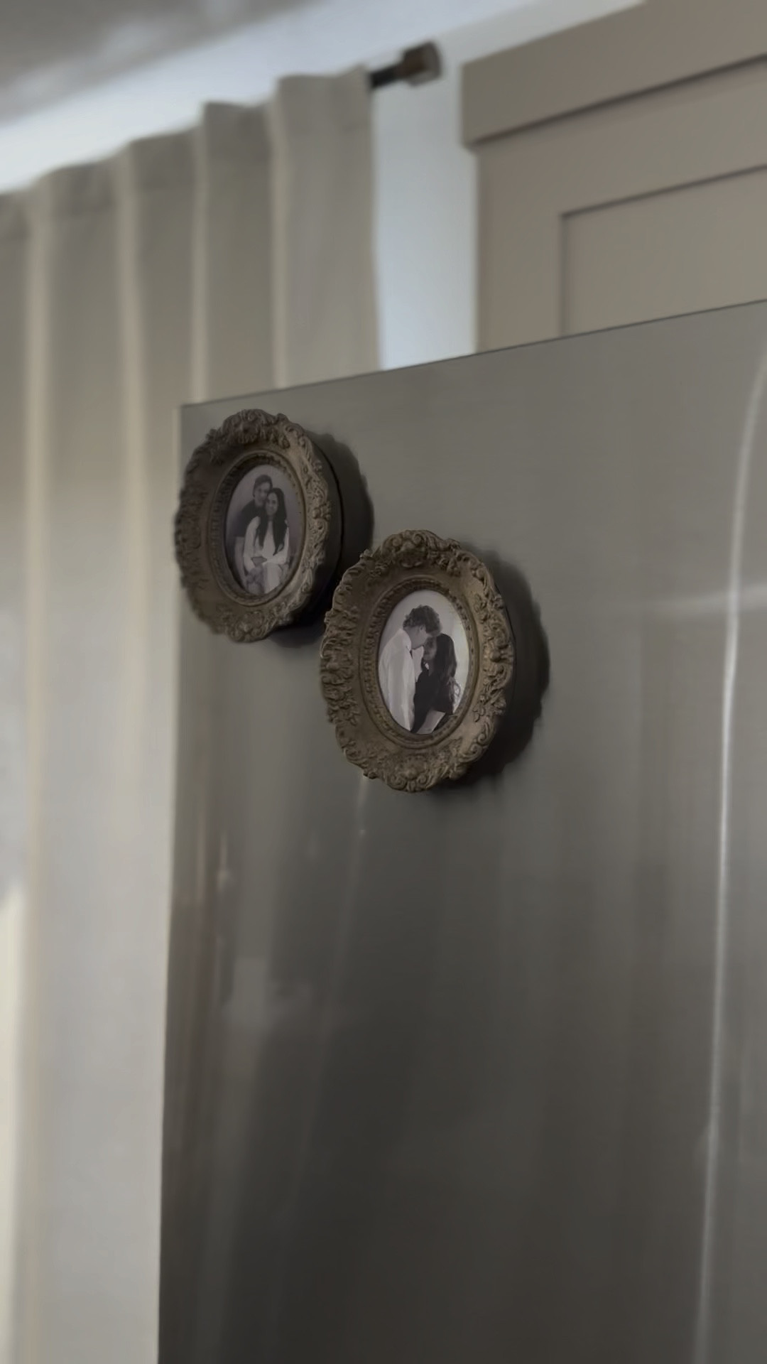 DIY fridge magnets! This was the perfect way to “decorate” my fridge. These frames are thrifted but linking similar ones from Amazon (and they come in a 5 pack)

#LTKhome #homedecor 

Thirfted, frames, diy, antique, vintage, home decor, styling 

#LTKhome #LTKfindsunder50 #LTKstyletip