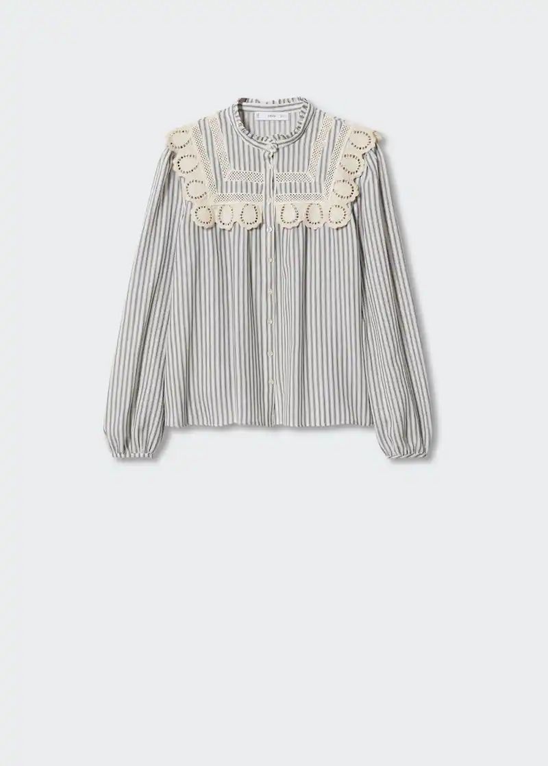 Search: Embroidered blouse (11) | Mango USA | MANGO (US)