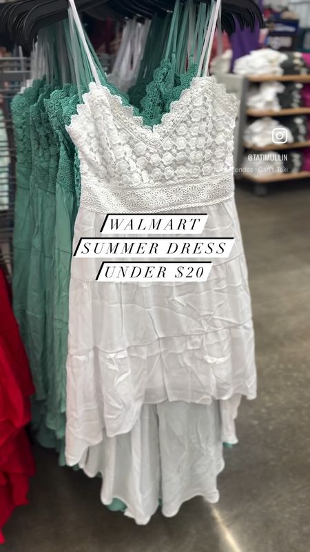 Summer Dress under $20! @walmart #walmart #walmartfashion 

#LTKSeasonal #LTKStyleTip #LTKSaleAlert