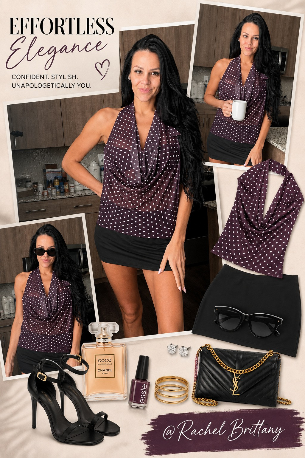 Channeling my inner fashionista with this chic polka dot top and high heels! Perfect for a stylish day out. #PolkaDotPerfection
 

 #LTKvlog #LTKU #LTKSaleAlert