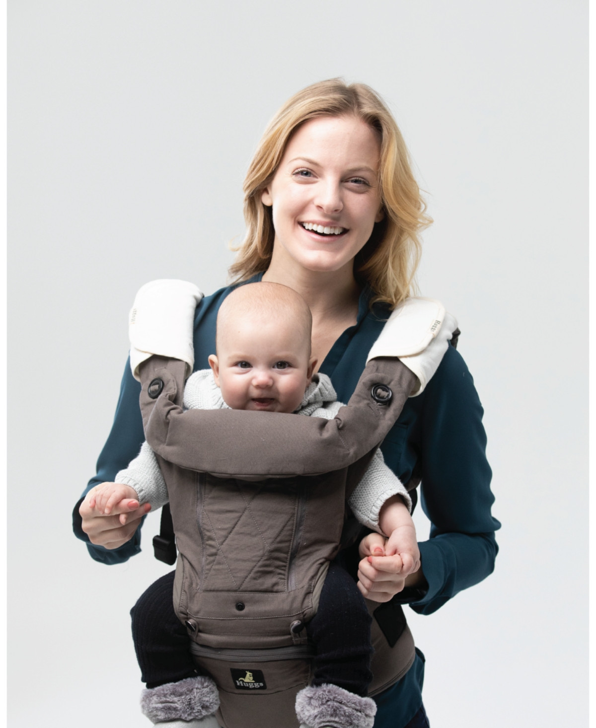 Abiie Huggs Hip Seat Baby Carrier With Patented Hipbelt - Charcoal grey | Macy's