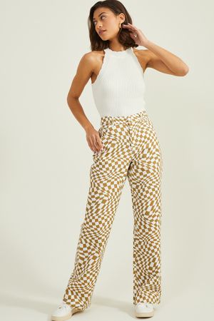 Sophie Checkered Pants | Altar'd State