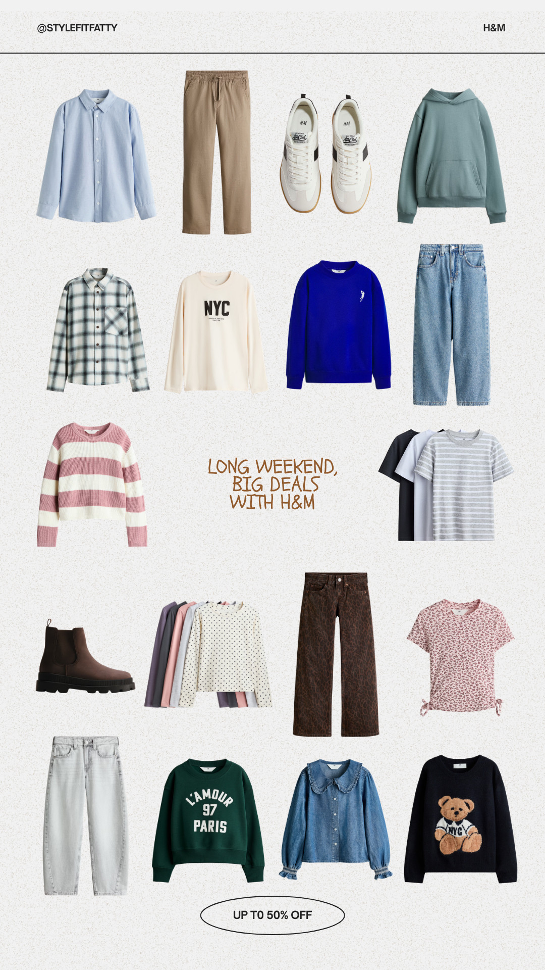 Up to 50% off sitewide at H&M! One of my favorite places to shop for my kids! #hmsale #labordaysale #hmkids 

 #LTKmomlife #LTKSaleAlert #LTKKids