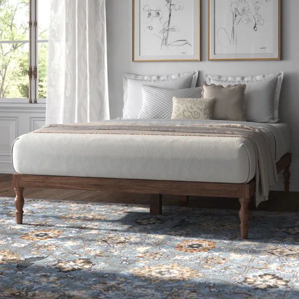 Orleans Queen Solid Wood Platform Bed | Wayfair North America