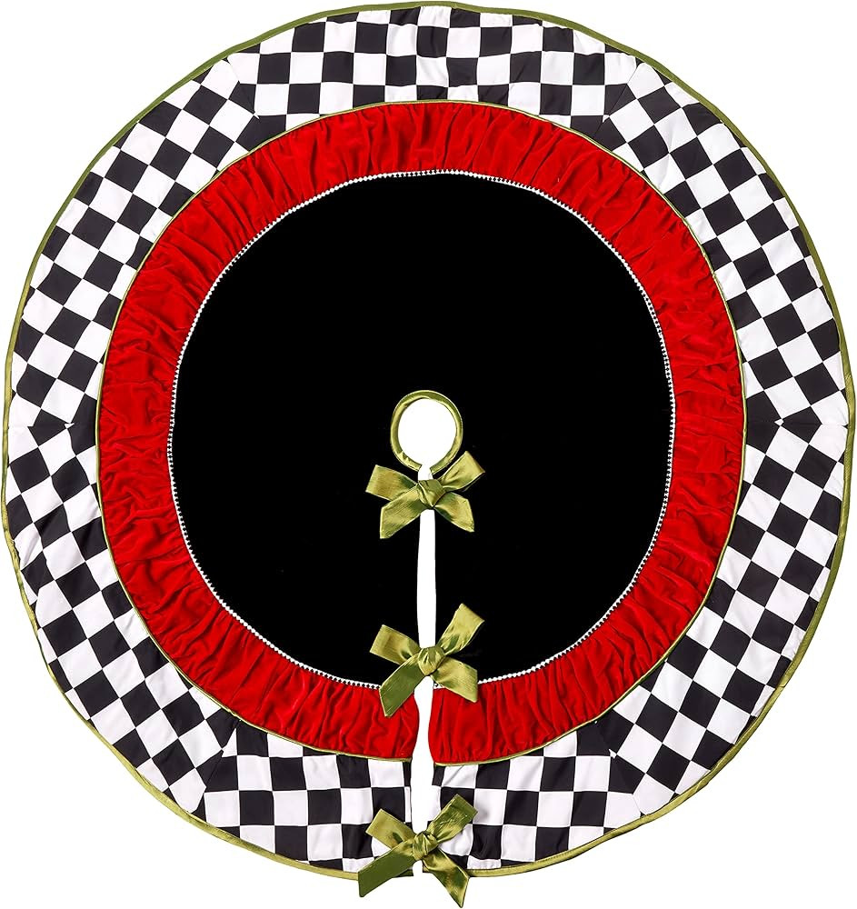 Kurt S. Adler TS0133 Tree Skirt, Multi-Color 52in | Amazon (US)