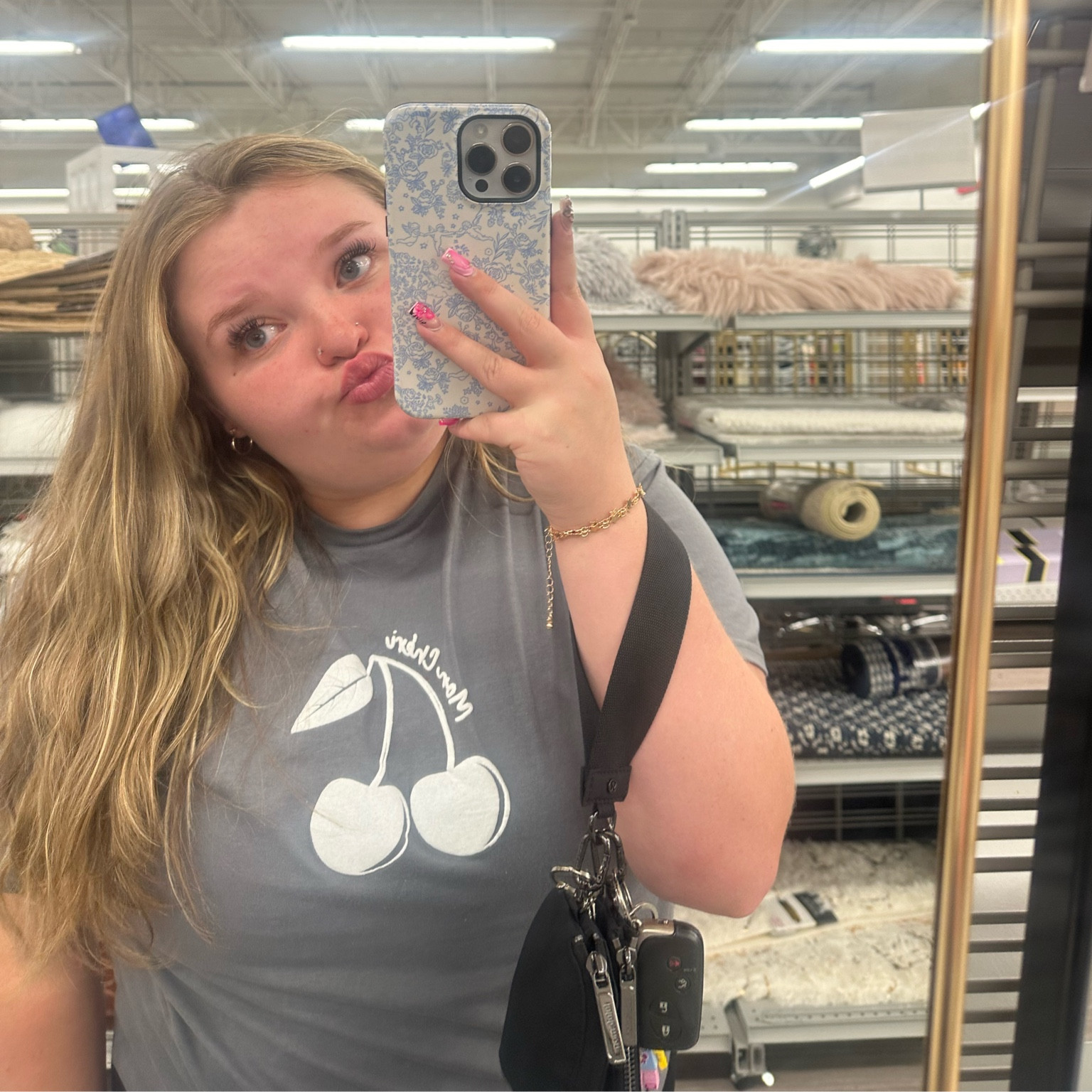 Cutest selfie with the cutest lulu wristlet 🤩🎀✨

#LTKStyleTip #LTKFindsUnder50