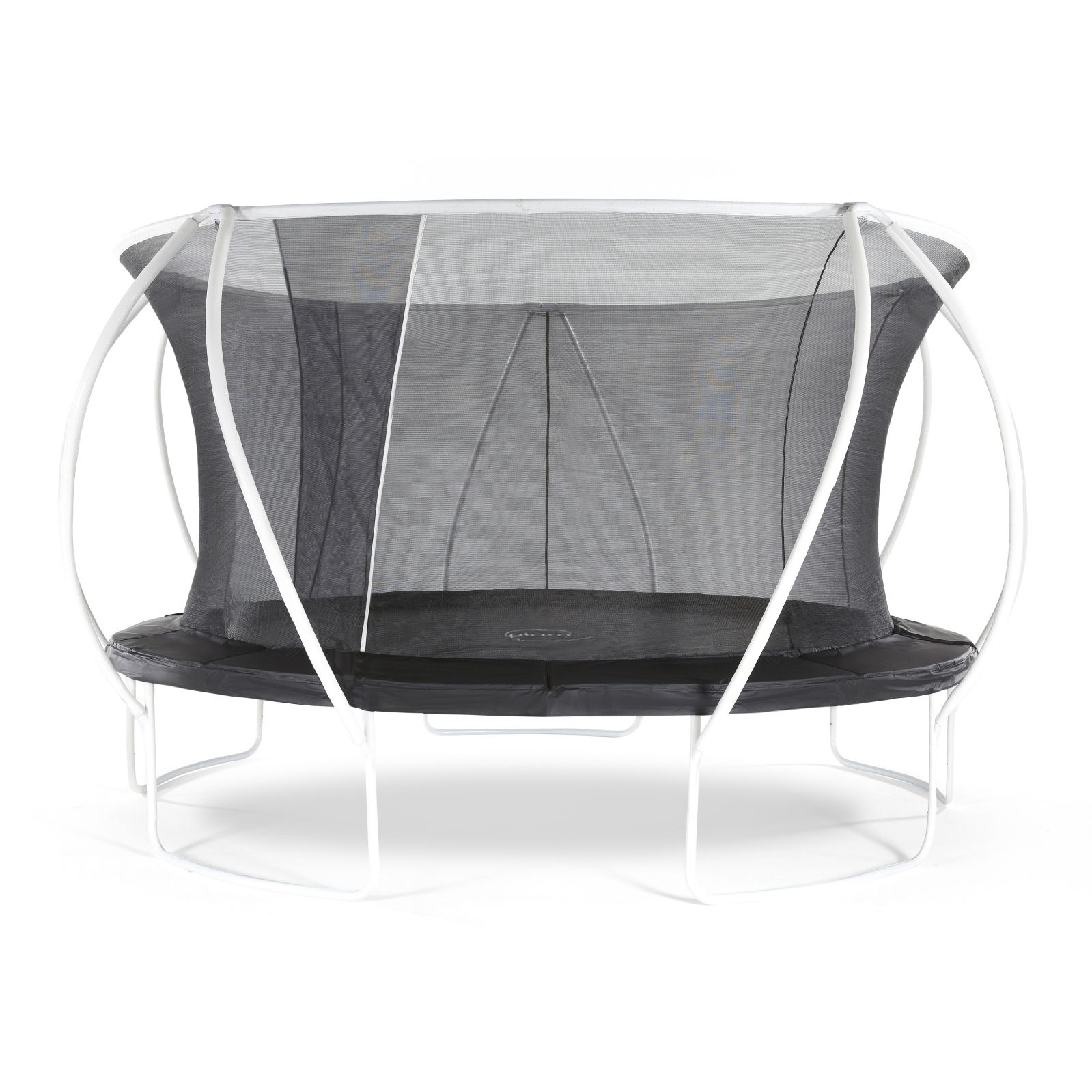 Plum Play Latitude 14-Foot Trampoline, with Safety Enclosure, Black/White | Walmart (US)