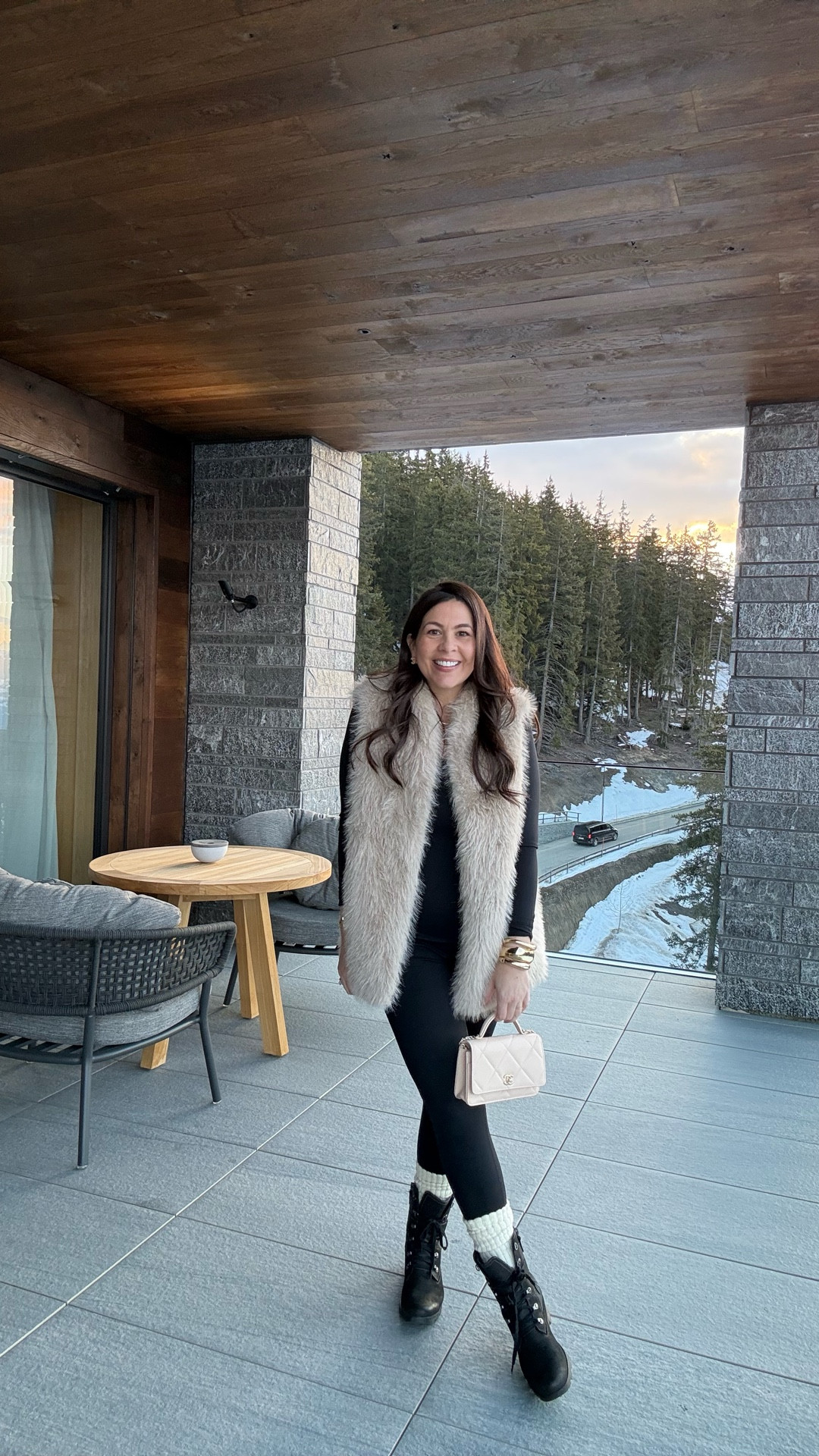 Wanted to have a Switzerland look tonight for fondu and went for some #fur! 

This bump suit goes with everything! 

#LTKTravel #LTKdayinmylife #LTKBump