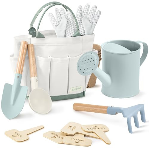 ZICOTO The Ultimate Kids Gardening Set – The Perfect Toddler Gardening Set with Durable and Safe Tools for Endless Outdoor Fun - Great for Gifting to Spark Joy & Creativity in Your Little Gardener | Amazon (US)